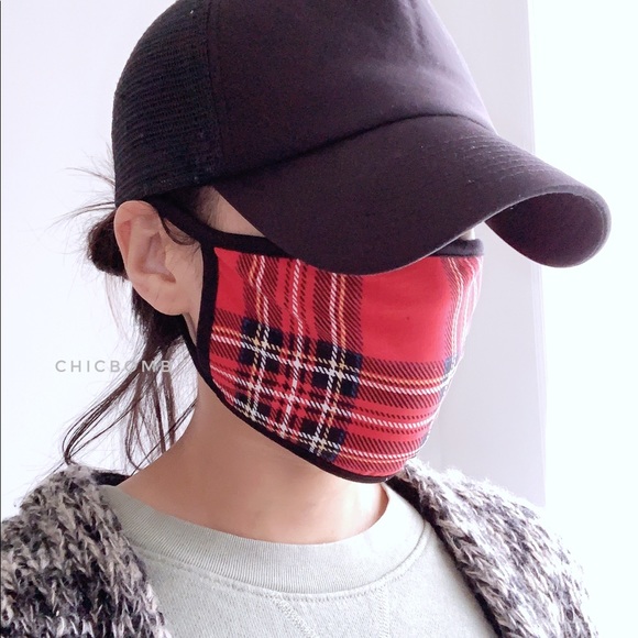 USA MADE TIE DYE FACE MASK - THREE LAYER MASK - Picture 5 of 5